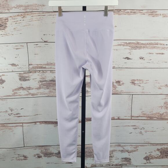 Wilo Base Ribbed 7/8 Legging Lilac Size Medium - Picture 2 of 6